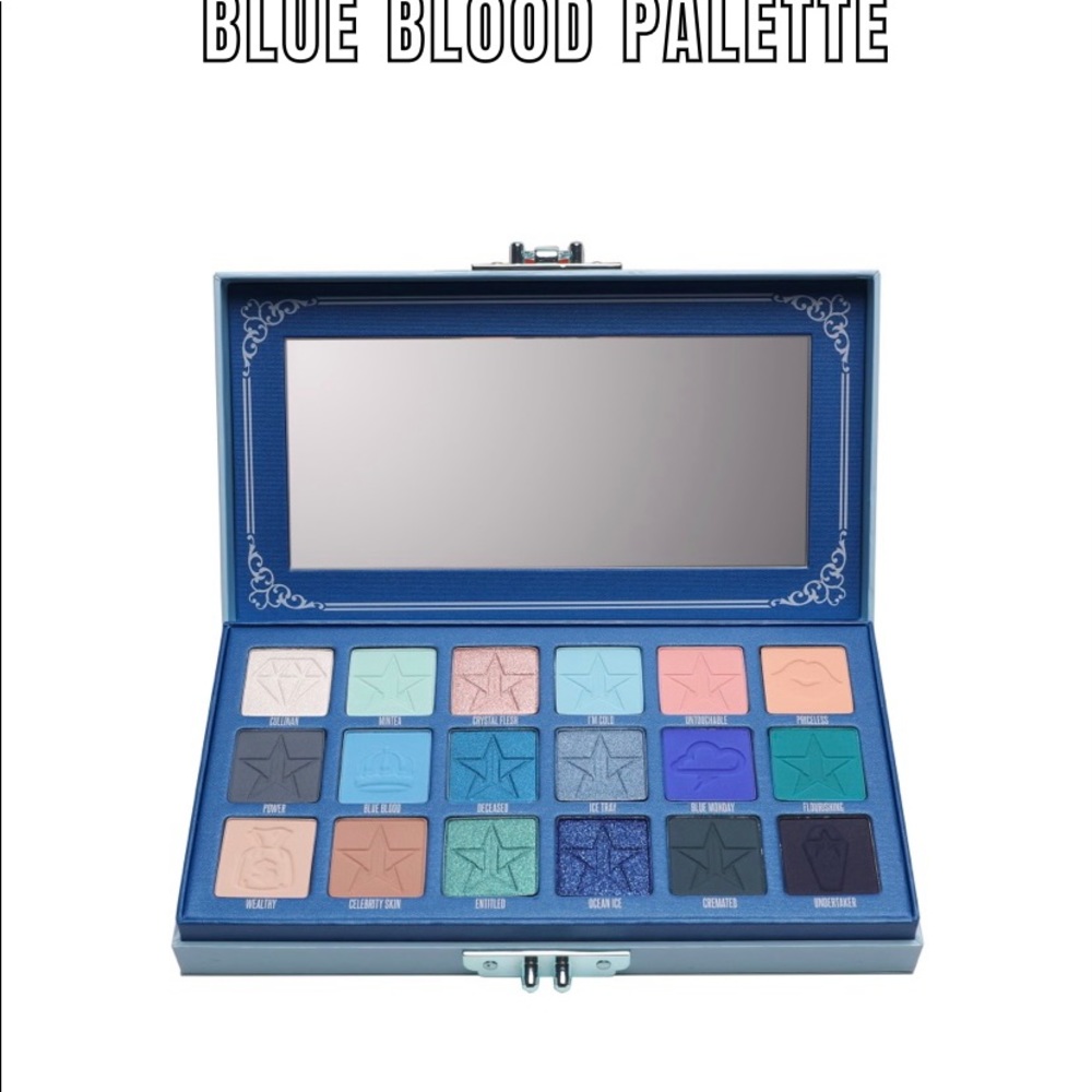 Jeffree Star Blue Blood palette.